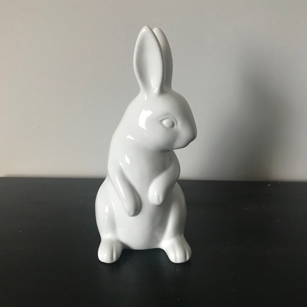 White Ceramic Rabbit